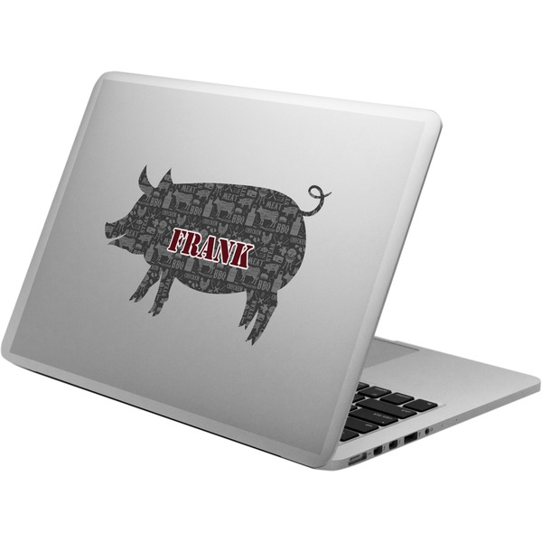 Custom Barbeque Laptop Decal (Personalized)