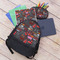Barbeque Large Backpack - Black - With Stuff