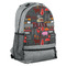 Barbeque Large Backpack - Gray - Angled View