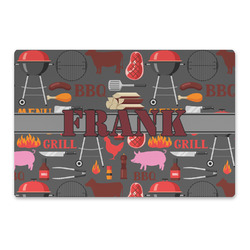 Barbeque Large Rectangle Car Magnet (Personalized)