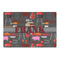 Barbeque Large Rectangle Car Magnets- Front/Main/Approval