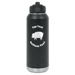 Barbeque Water Bottles - Laser Engraved - Front & Back (Personalized)