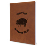Barbeque Leather Sketchbook (Personalized)