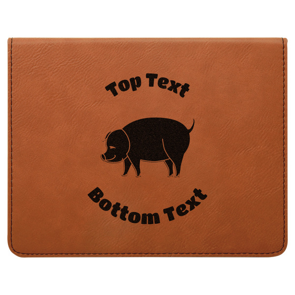 Barbeque Leatherette 4-Piece Wine Tool Set Flat