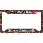 Barbeque License Plate Frame (Personalized)