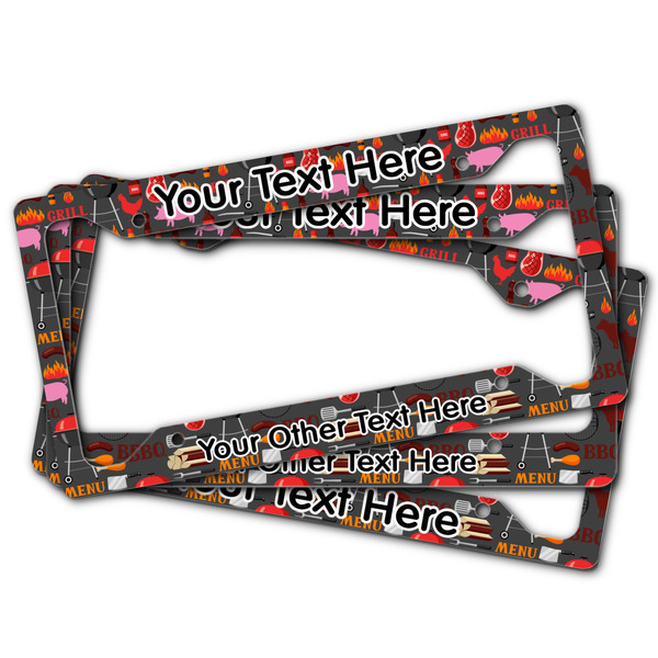 Barbeque License Plate Frames - (PARENT MAIN)