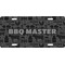 Barbeque Front License Plate (Personalized)