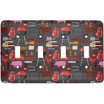 Barbeque Light Switch Cover (4 Toggle Plate)