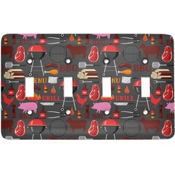 Barbeque Light Switch Cover (4 Toggle Plate)
