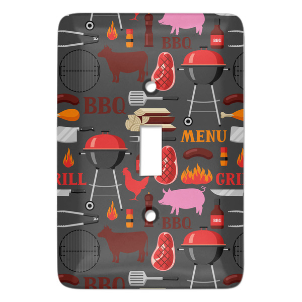 Custom Barbeque Light Switch Cover