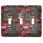 Barbeque Light Switch Cover (3 Toggle Plate)
