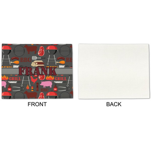 Barbeque Linen Placemat - APPROVAL Single (single sided)