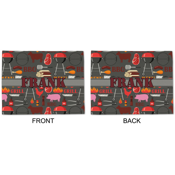 Barbeque Linen Placemat - APPROVAL (double sided)