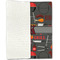 Barbeque Linen Placemat - Folded Half