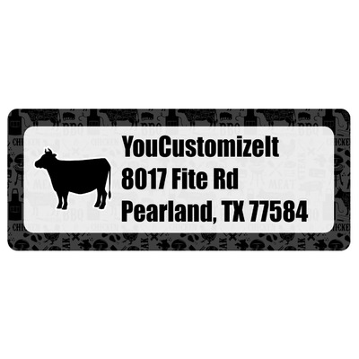 Barbeque Return Address Labels (Personalized)