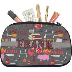 Barbeque Makeup / Cosmetic Bag - Medium (Personalized)