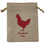 Barbeque Burlap Gift Bag (Personalized)