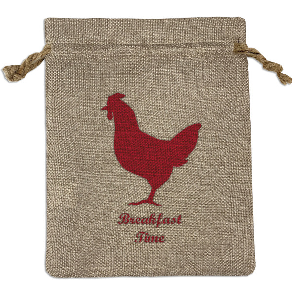 Custom Barbeque Burlap Gift Bag (Personalized)