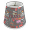 Barbeque Poly Film Empire Lampshade - Angle View