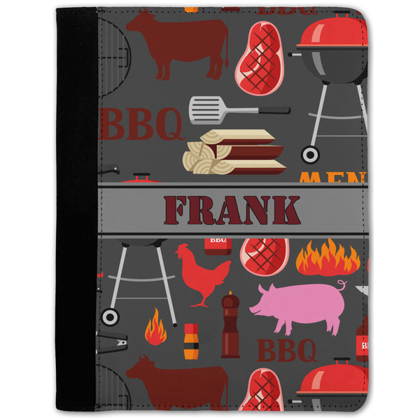 Custom Barbeque Notebook Padfolio w/ Name or Text