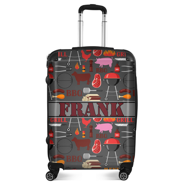 Custom Barbeque Suitcase - 24" Medium - Checked (Personalized)
