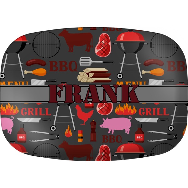 Custom Barbeque Melamine Platter (Personalized)