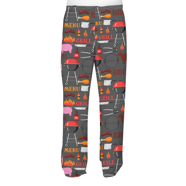 Barbeque Men's Pjs Back - on model