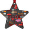 Barbeque Metal Star Ornament - Front