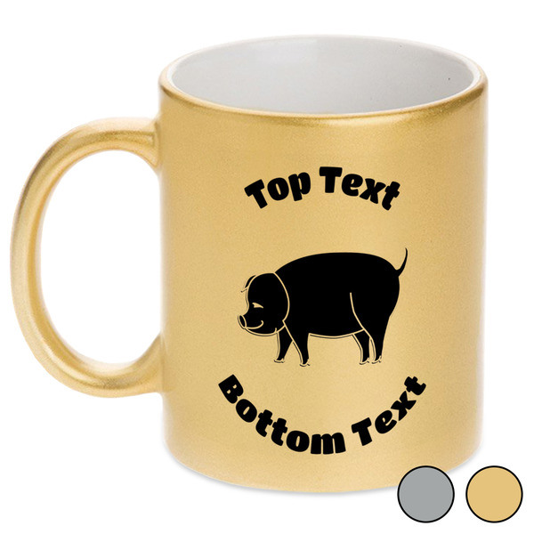 Barbeque Metallic Mugs