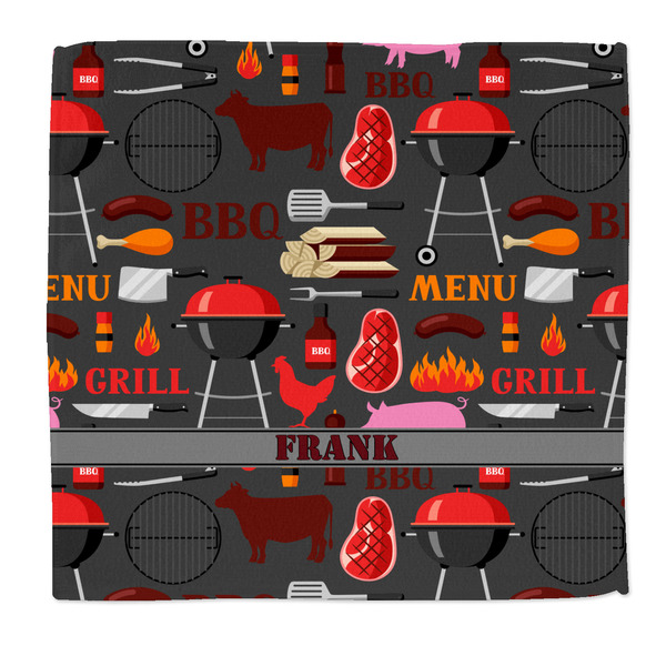Custom Barbeque Microfiber Dish Rag (Personalized)