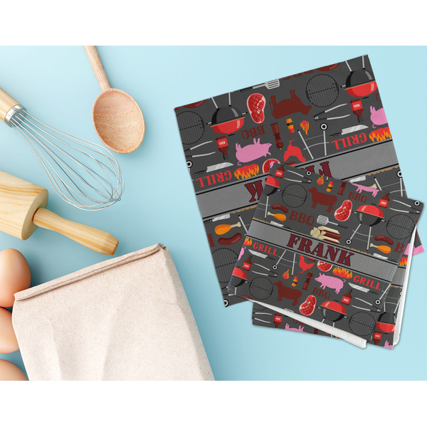 Barbeque Microfiber Dish Rag - LIFESTYLE