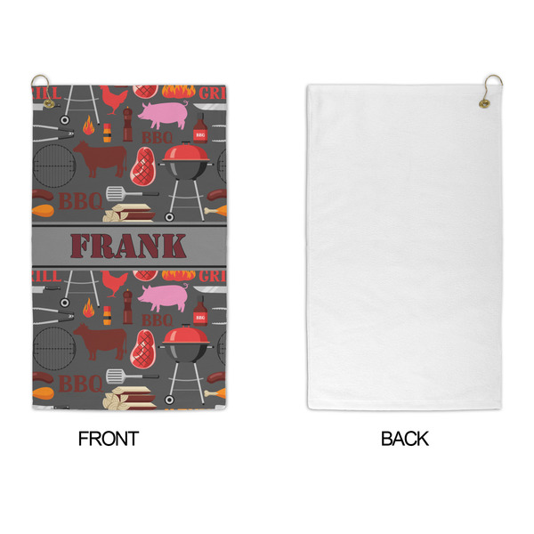 Barbeque Microfiber Golf Towels - APPROVAL