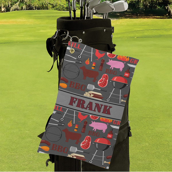 Barbeque Microfiber Golf Towels - Small - LIFESTYLE