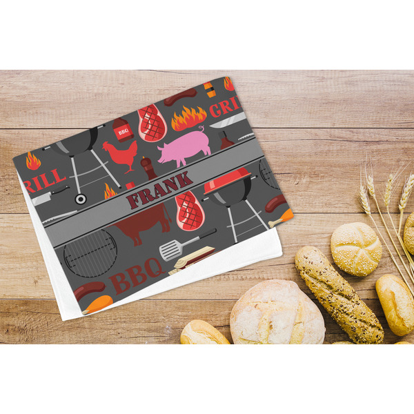 Barbeque Microfiber Kitchen Towel - LIFESTYLE
