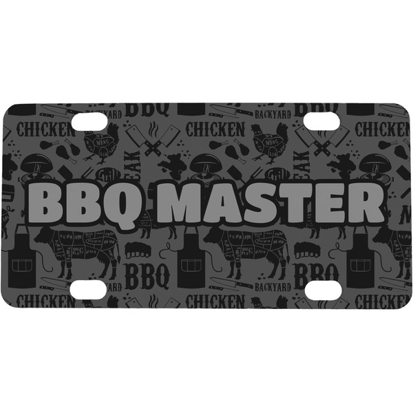 Custom Barbeque Mini/Bicycle License Plate (Personalized)