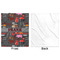 Barbeque Minky Blanket - 50"x60" - Single Sided - Front & Back