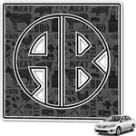 Barbeque Monogram Car Decal (Personalized)
