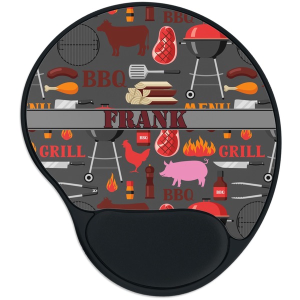 Custom Barbeque Mouse Pad with Wrist Support