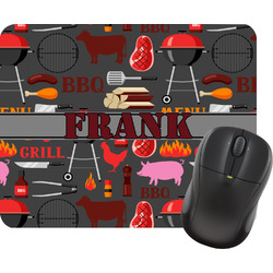 Barbeque Rectangular Mouse Pad (Personalized)