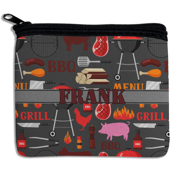 Custom Barbeque Rectangular Coin Purse (Personalized)