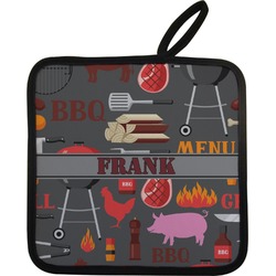 Barbeque Pot Holder w/ Name or Text