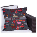 Barbeque Outdoor Pillow - 16" (Personalized)
