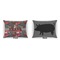Barbeque Outdoor Rectangular Throw Pillow (Front and Back)