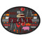 Barbeque Oval Patch