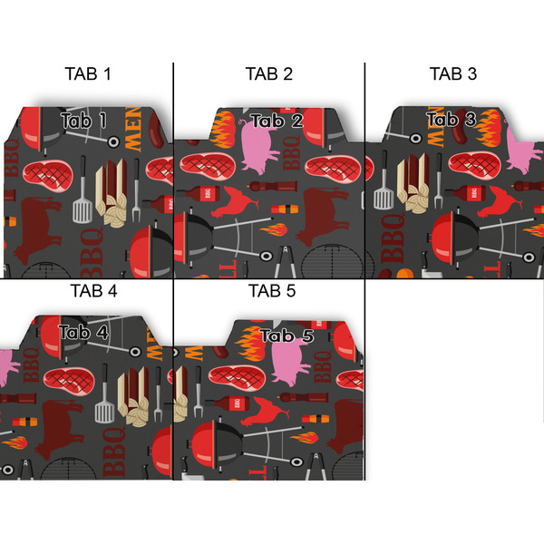 Barbeque Page Dividers - Set of 5 - Approval