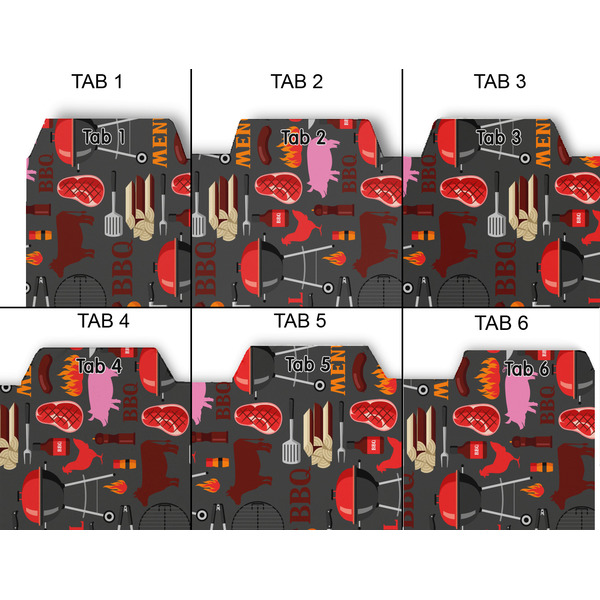 Barbeque Page Dividers - Set of 6 - Approval