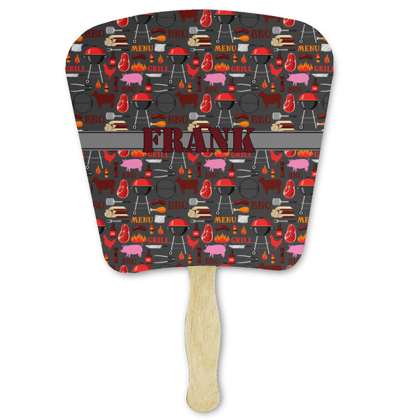 Custom Barbeque Paper Fan (Personalized)