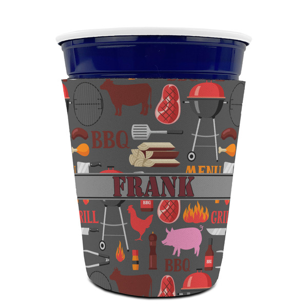 Barbeque Party Cup Sleeves - without bottom - FRONT (on cup)