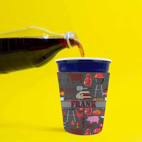 Barbeque Party Cup Sleeves - without bottom - Lifestyle