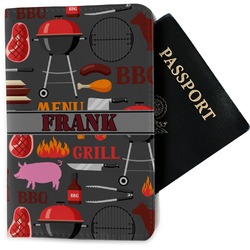 Barbeque Passport Holder - Fabric (Personalized)